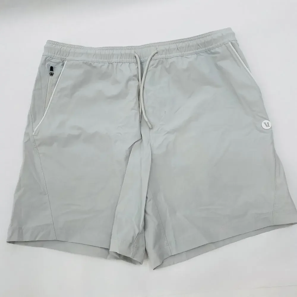 Vuori L Crosscourt Short 7” Frost Grey